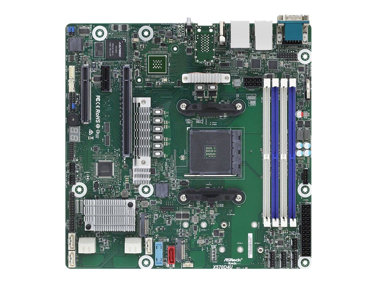ASRock Rack X570D4U - Motherboard - micro ATX
