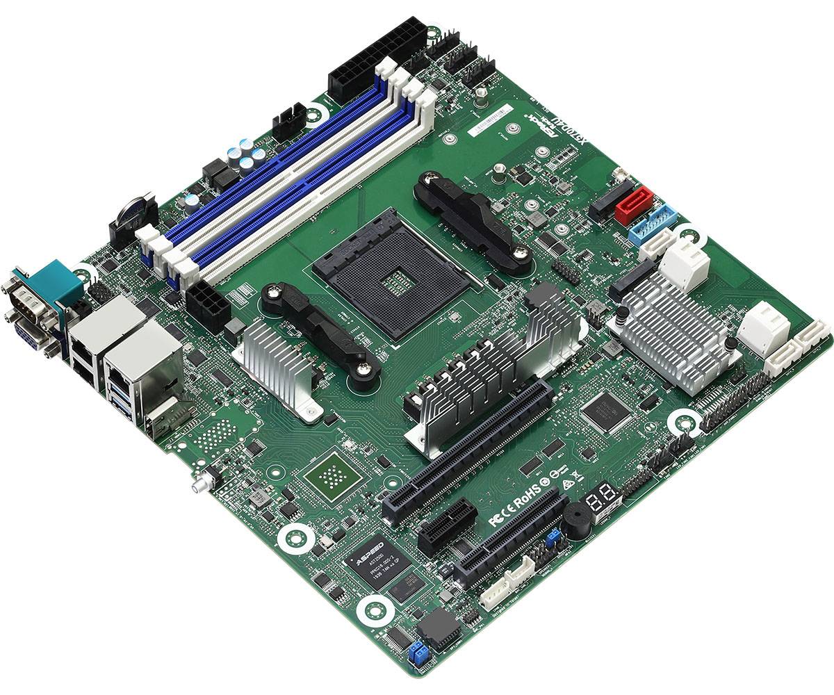 ASRock Rack X570D4U - Motherboard - micro ATX