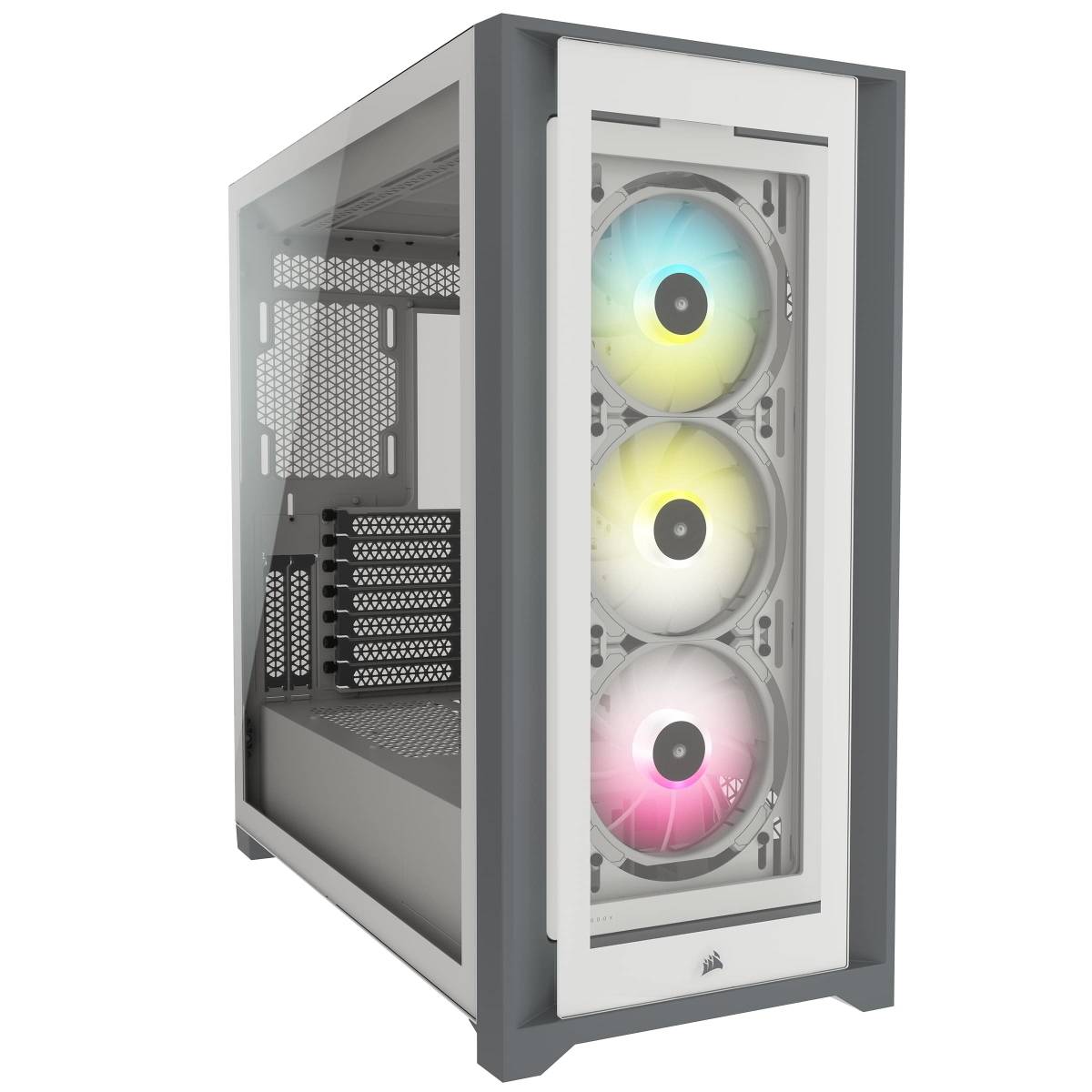 iCUE 5000X RGB weiß - PC-Gehäuse