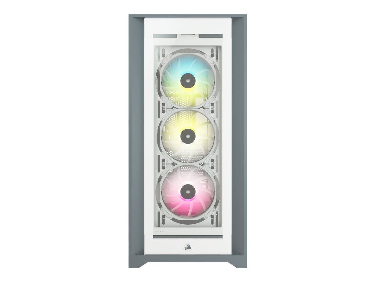 CORSAIR iCUE 5000X RGB - Tower - ATX - Seitenteil mit Fenster (gehärtetes Glas)