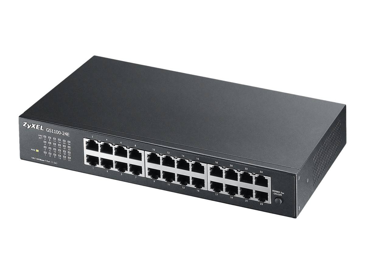 Zyxel GS-1100-24E - Switch - unmanaged - 24 x 10/100/1000
