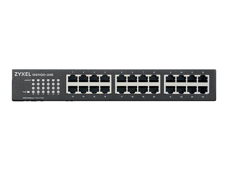 Zyxel GS-1100-24E - Switch - unmanaged - 24 x 10/100/1000