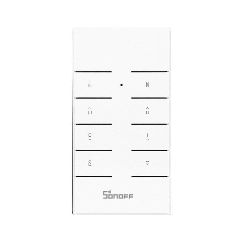 SONOFF RM433 433MHz Funkfernbedienung, Geeignet für Alle SONOFF 433MHz HF-Geräte, Inklusive Akku, Inklusive Basis
