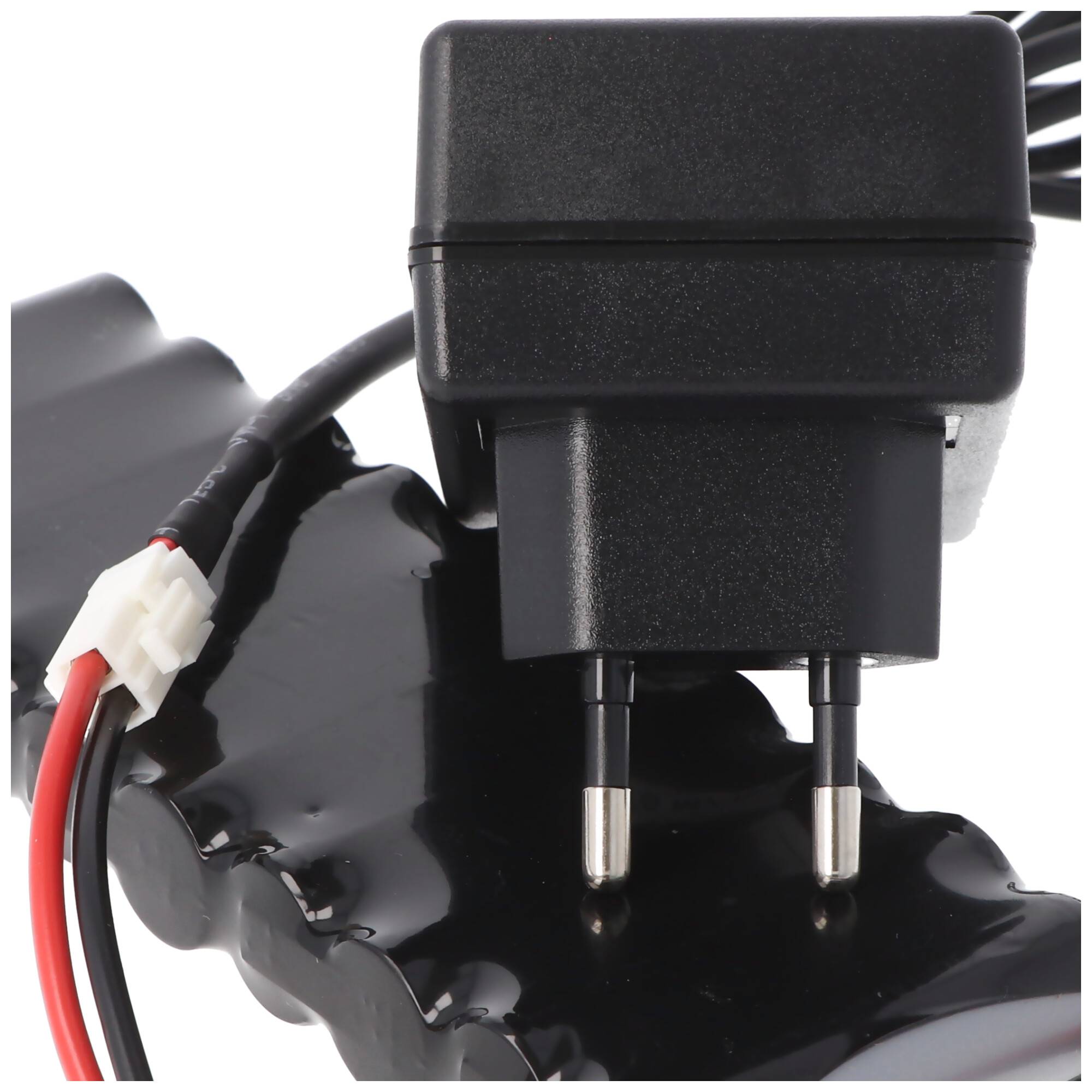 Ladegerät für Roto ZEL Akku 12 Volt RT2 SF G2, Ansmann 2412-3011, WDT-S RT2 SF G2/G3/G4, 100-240 Volt 1000mA Ladestrom