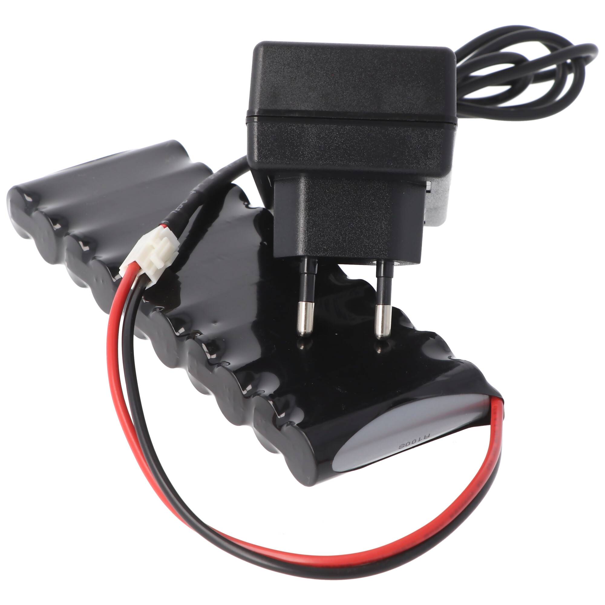 Ladegerät für Roto ZEL Akku 12 Volt RT2 SF G2, Ansmann 2412-3011, WDT-S RT2 SF G2/G3/G4, 100-240 Volt 1000mA Ladestrom