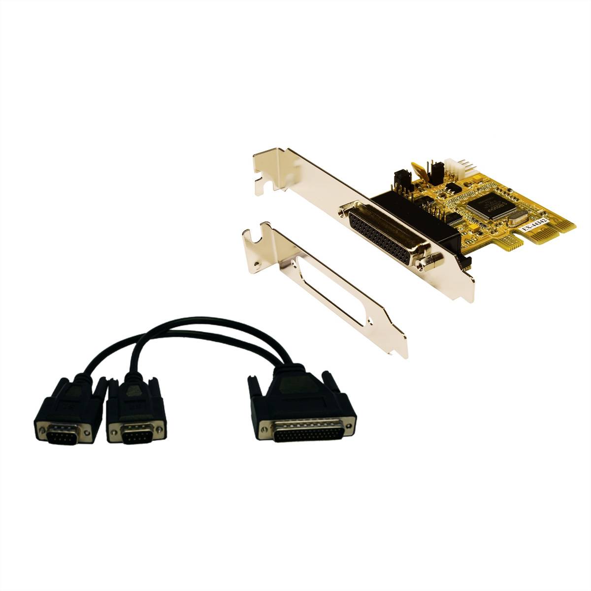 Exsys EX-44342 - Serieller Adapter - PCIe - RS-232