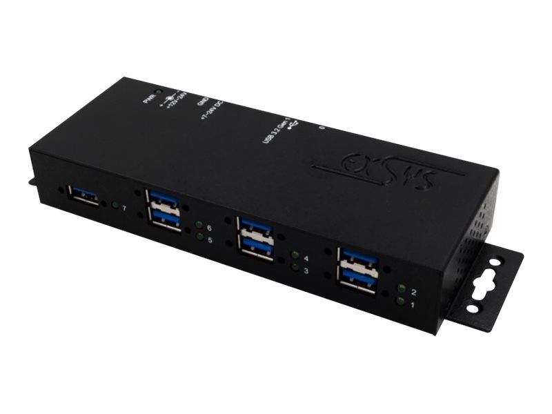Exsys EX-1517HMVS - Hub - managed - 7 x USB 3.2 Gen 1