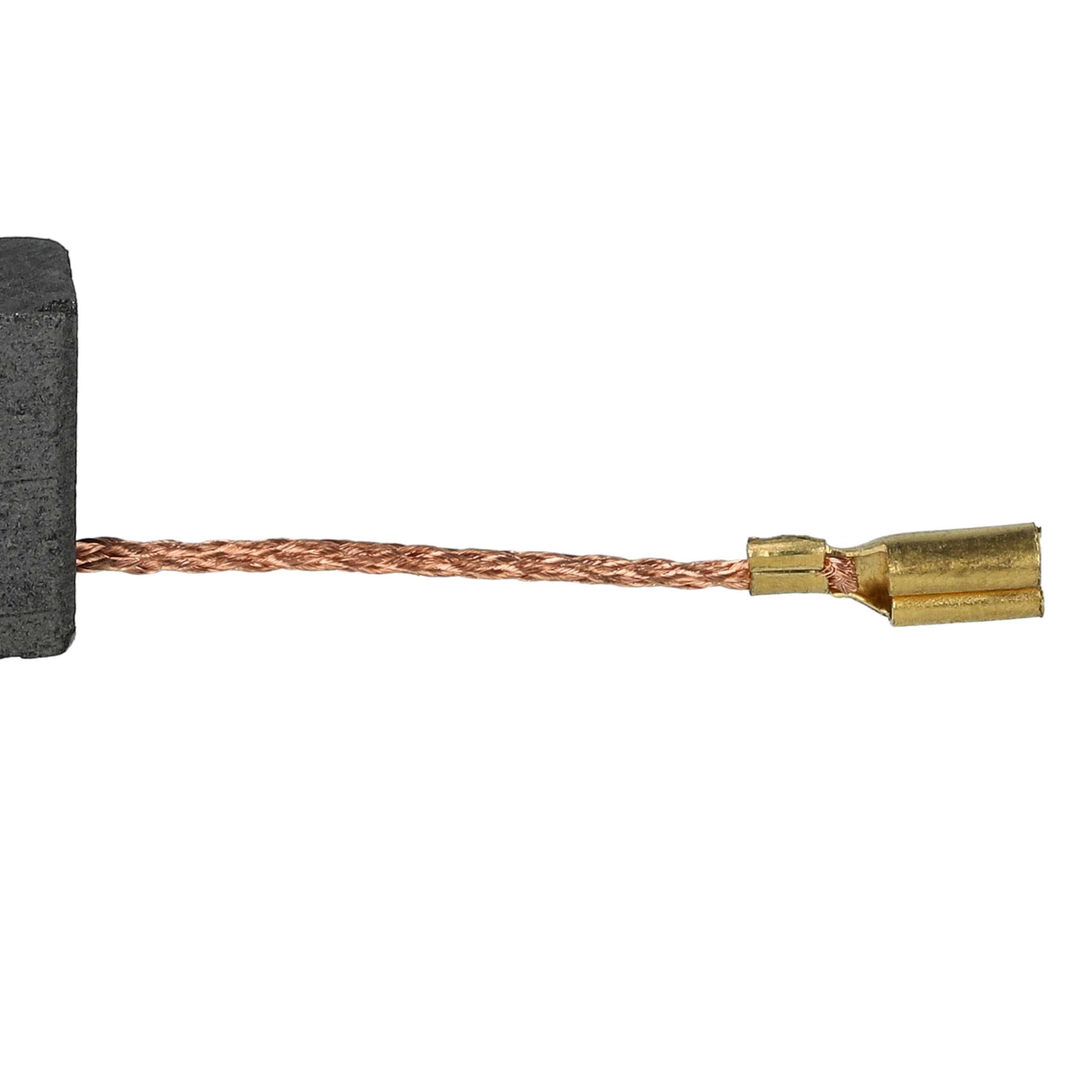 vhbw 2x Kohlebürste Ersatz für 949833-07 | für Elektrowerkzeug 12,9 x 6,2 x 7,9 mm