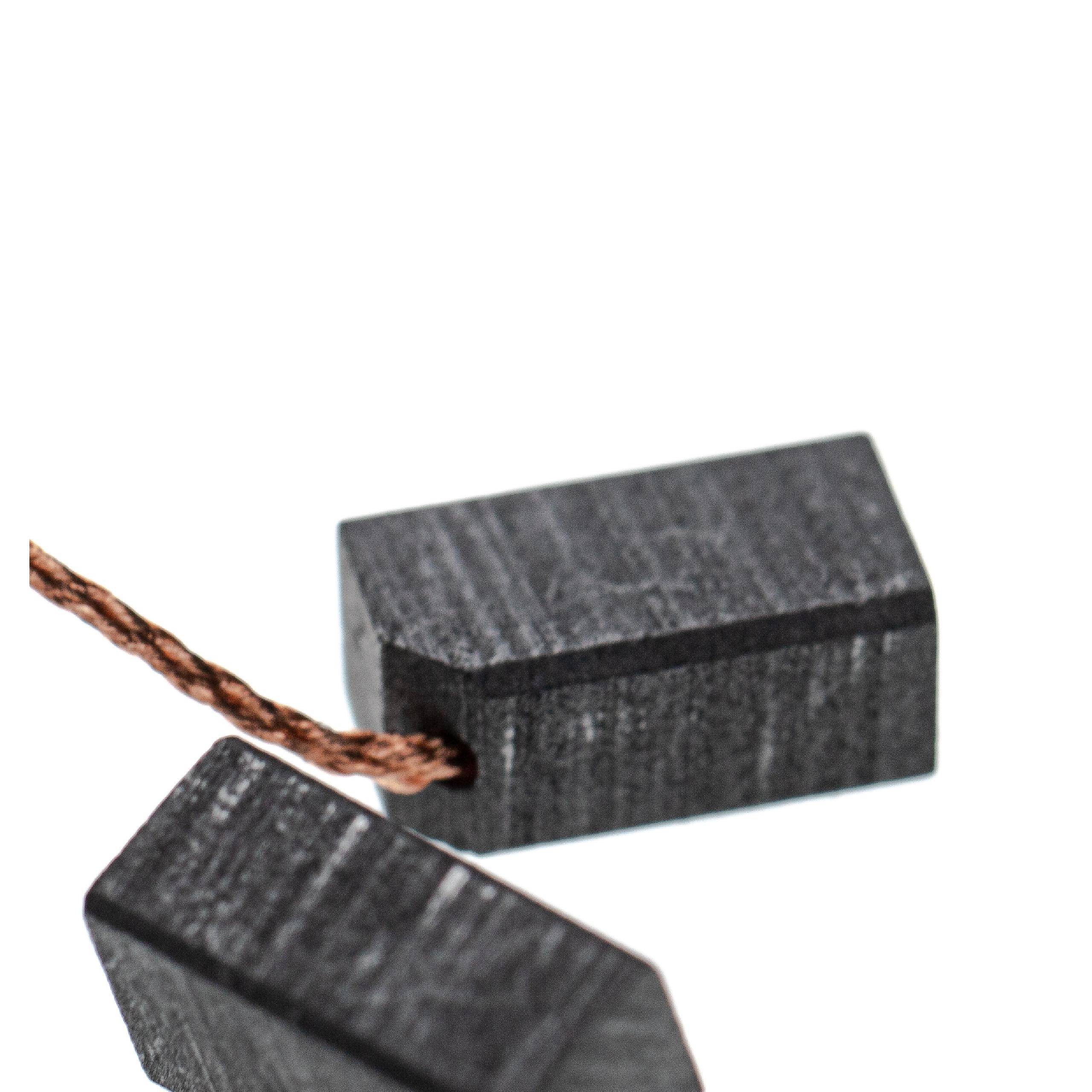 vhbw 2x Kohlebürste 13,8 x 6,2 x 8 mm Ersatz für Dewalt 939539-00 für Elektrowerkzeug
