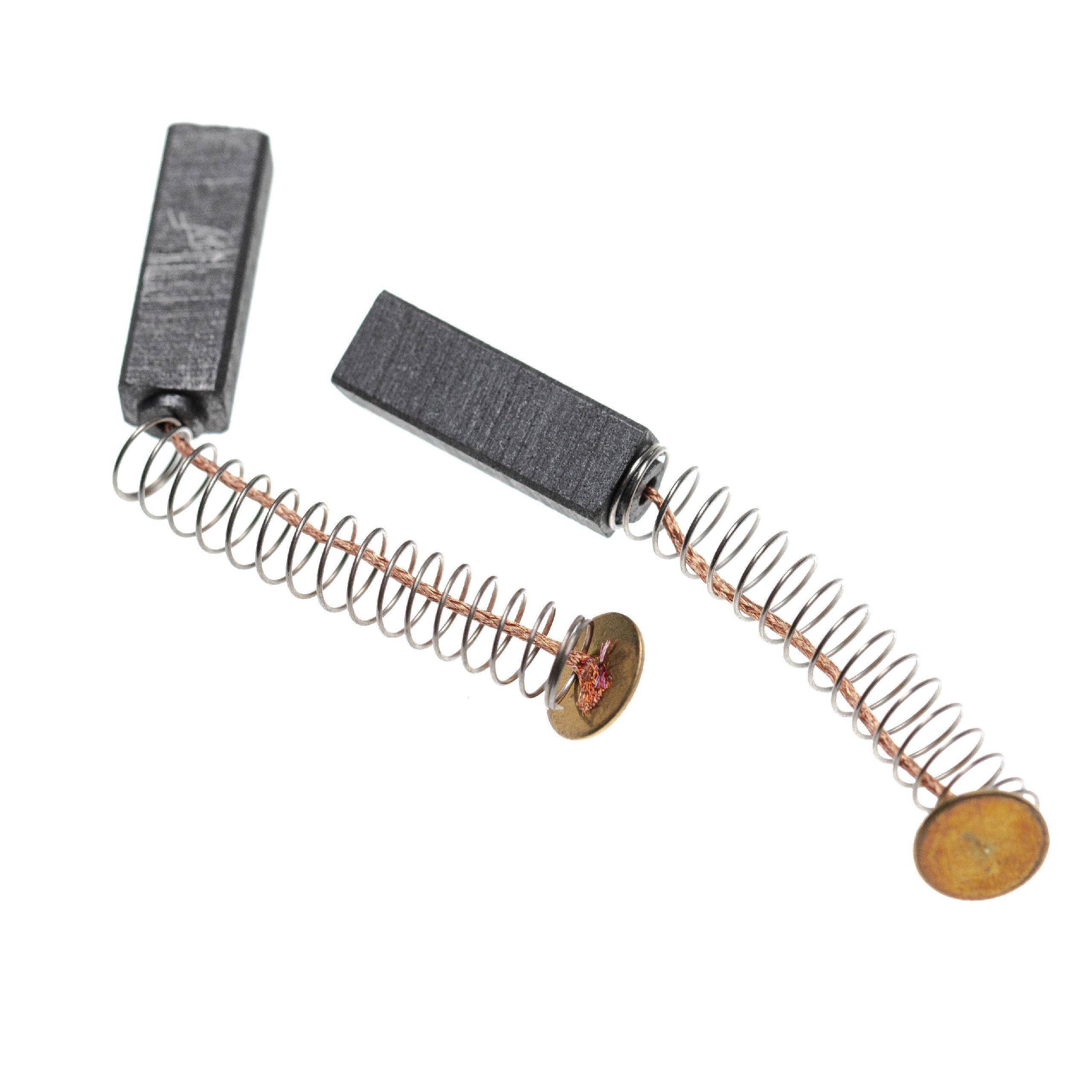 vhbw 2x Kohlebürste, Motorkohle, Schleifkohle 20,2 x 5,4 x 6,9mm kompatibel mit Kenwood Professional Blender PB500A, PB501, PM500 Küchenmaschine