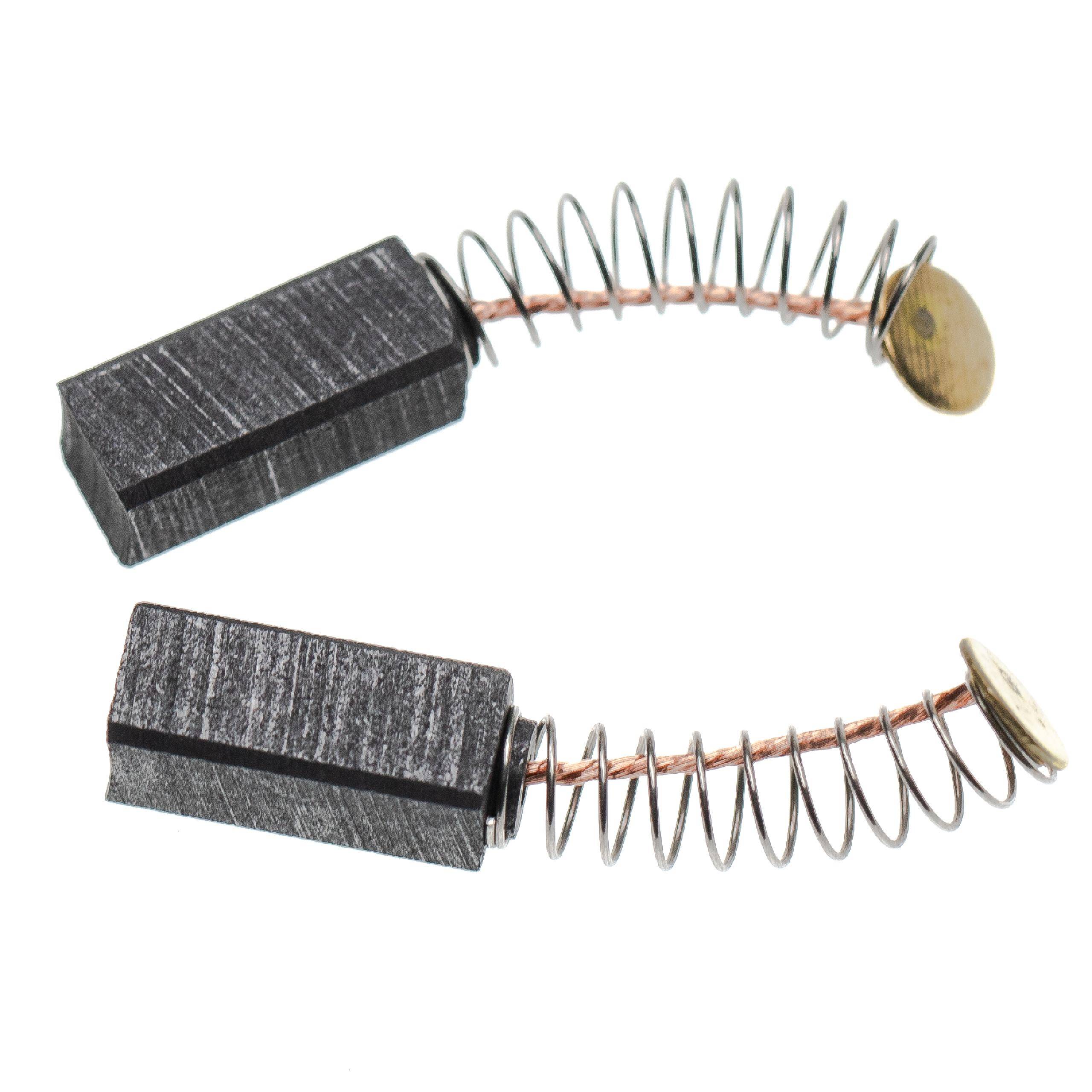 vhbw 2x Kohlebürste 14 x 6 x 6 mm Ersatz für Metabo 316033390 für Elektrowerkzeug