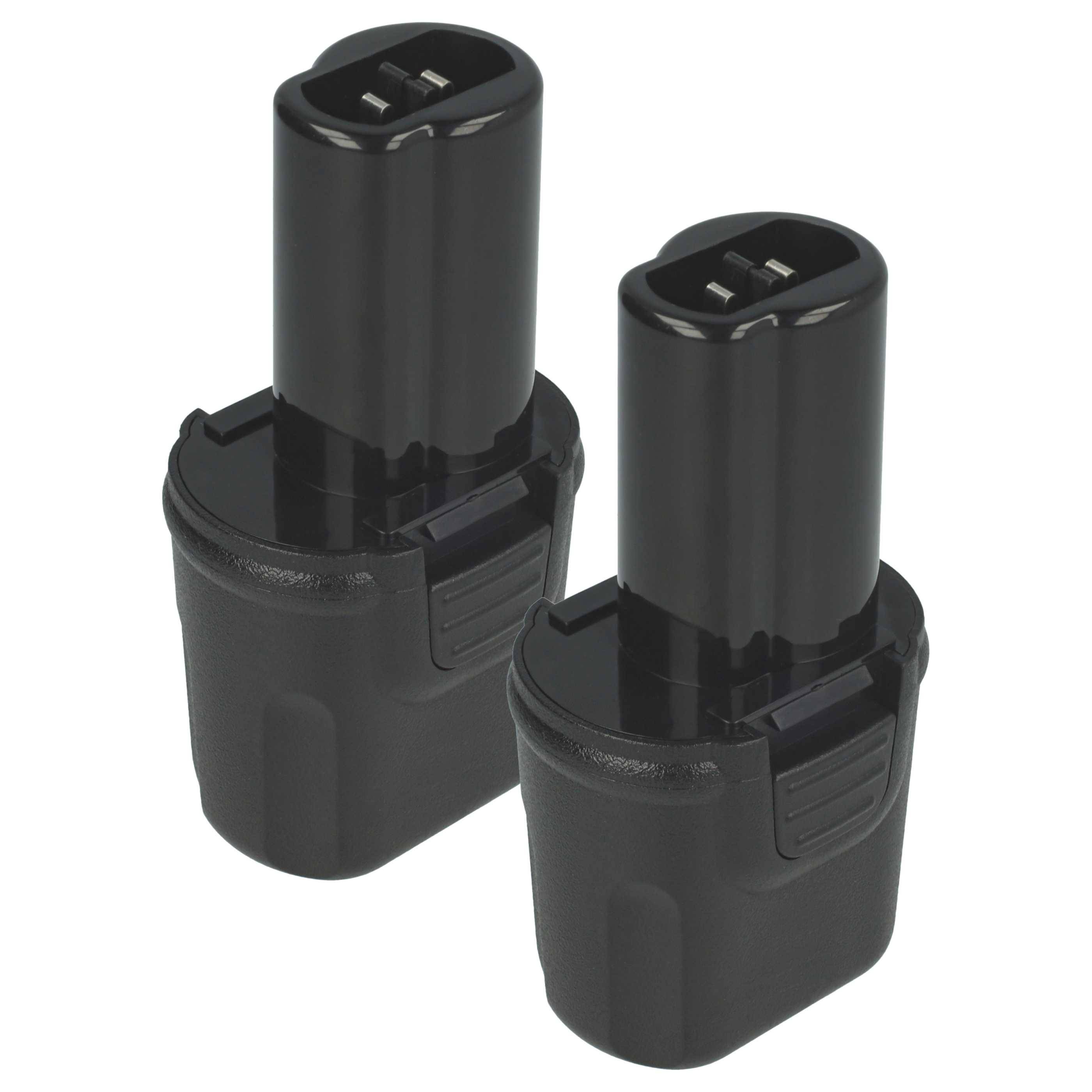 vhbw 2x Akku Ersatz für Dewalt DE9054, DE9054-XJ für Werkzeug (2100 mAh, NiMH, 3,6 V)