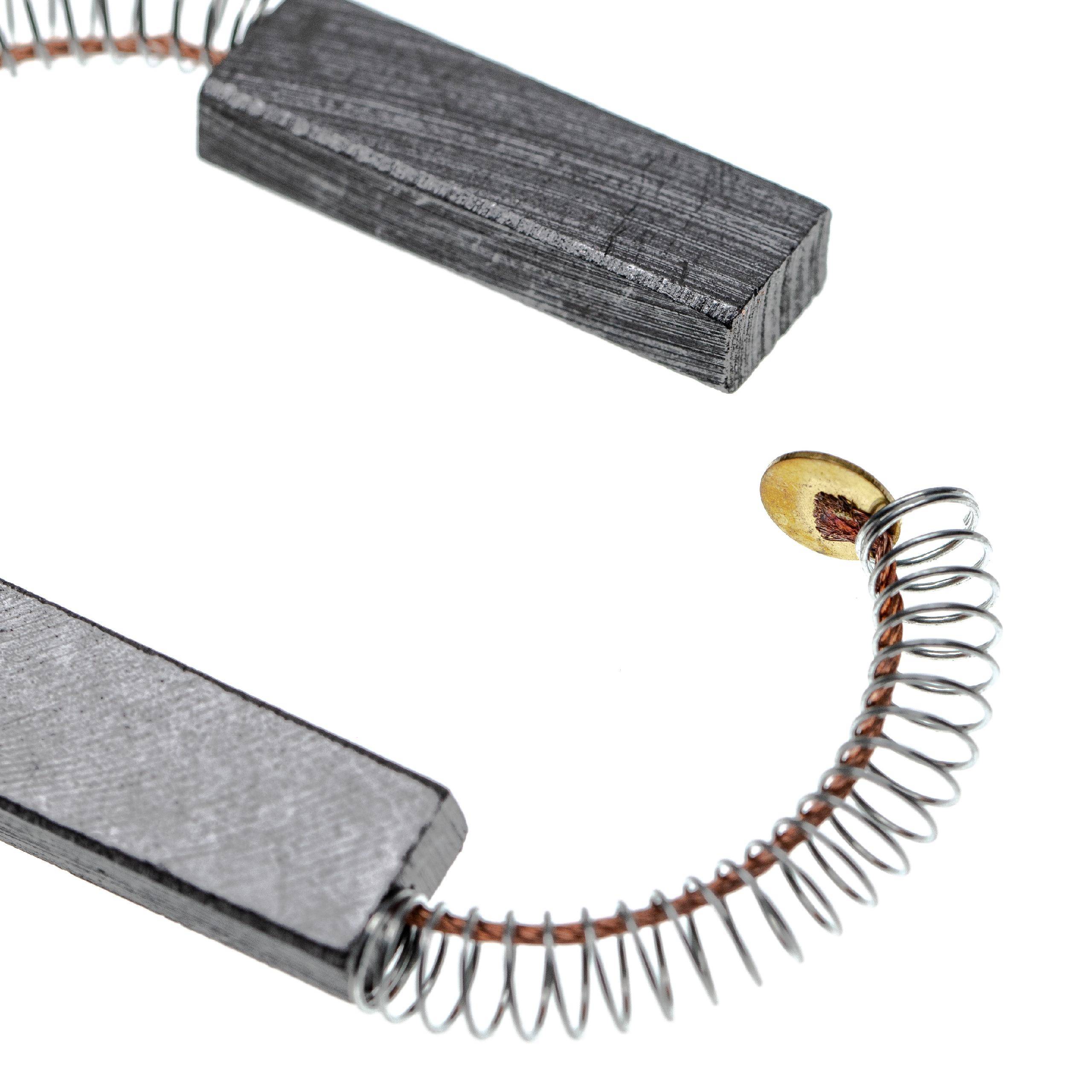 vhbw 2x Kohlebürste Ersatz für Makita W49625 | für Staubsauger 31,7 x 10,8 x 5,8 mm