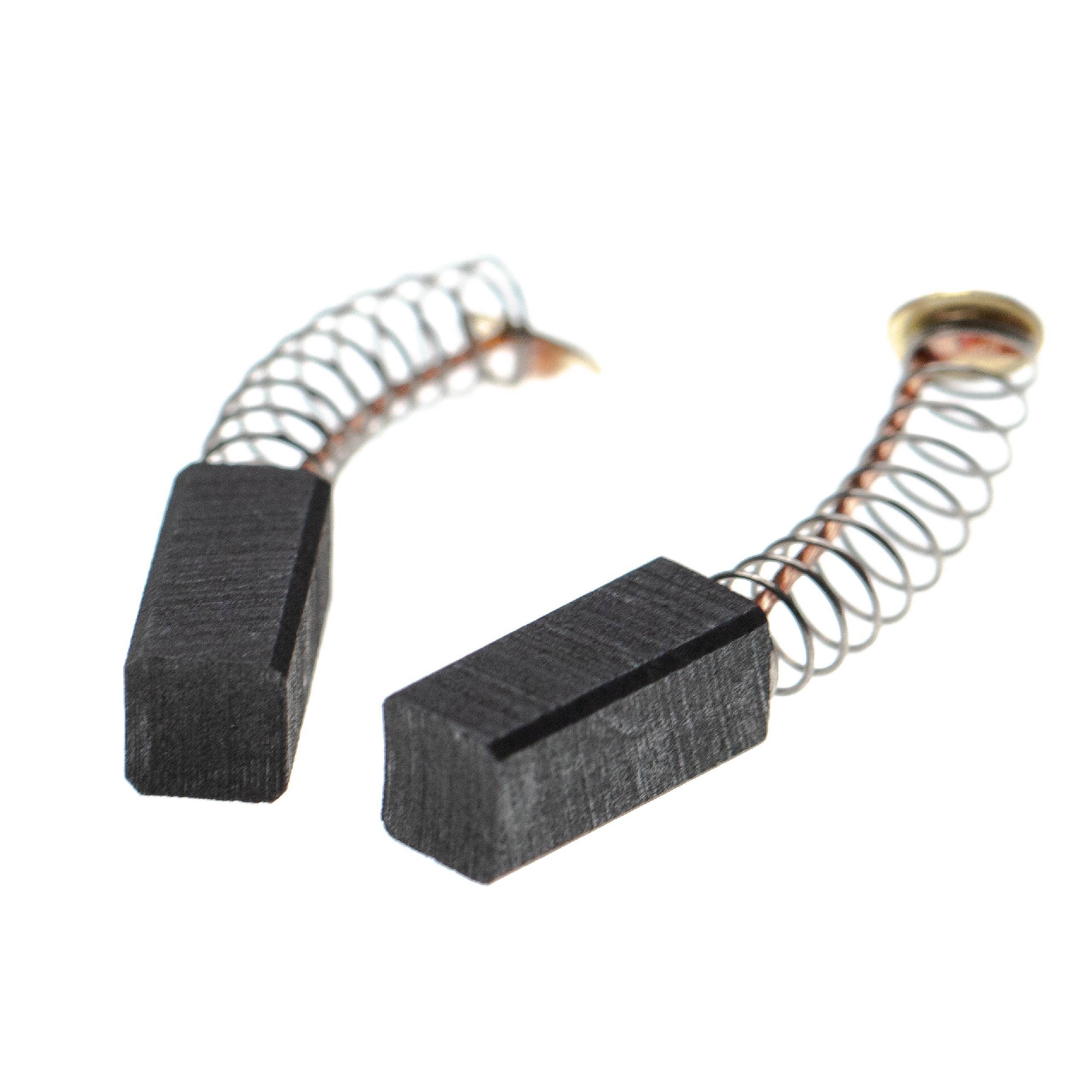 vhbw 2x Kohlebürste 14 x 6 x 6 mm Ersatz für Metabo 316033390 für Elektrowerkzeug