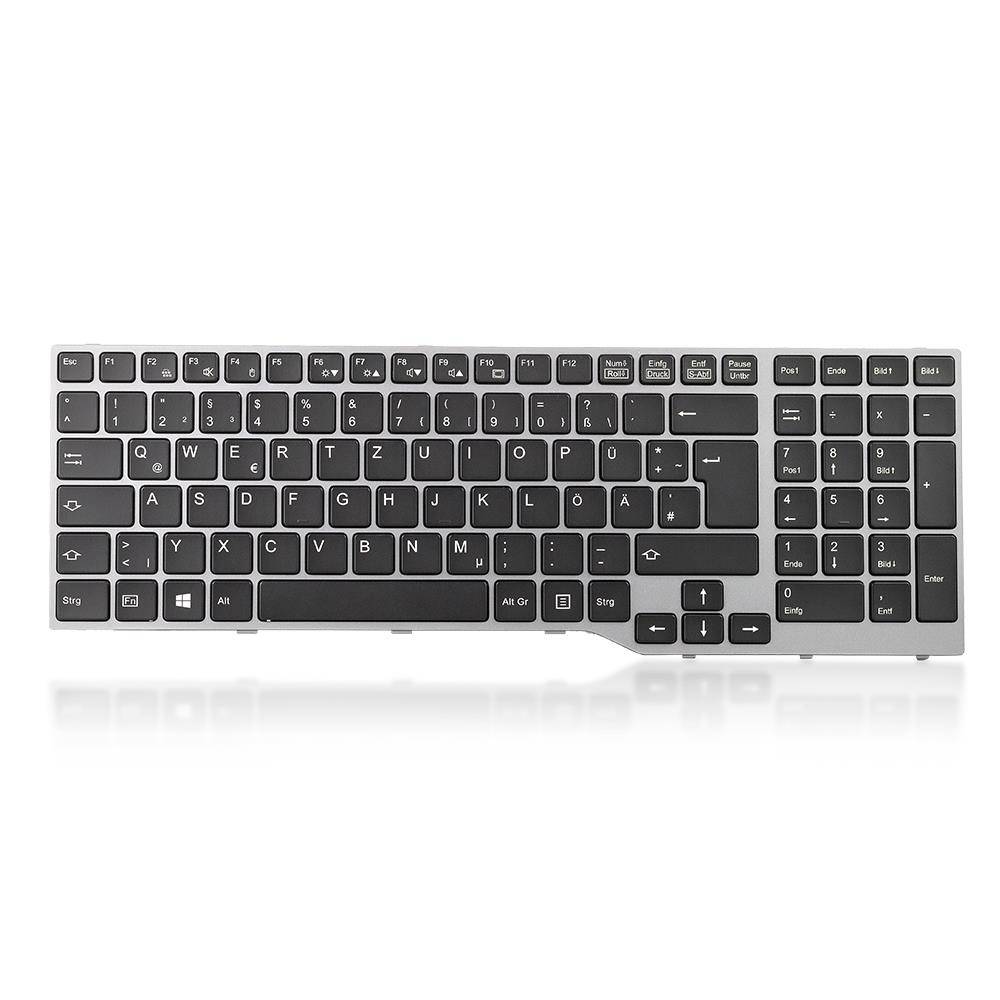 Fujitsu CP629322-04 (Refurbished) Notebooktastatur Deutsch (Lifebook E753 E754 E756) Aktive Beleuchtung