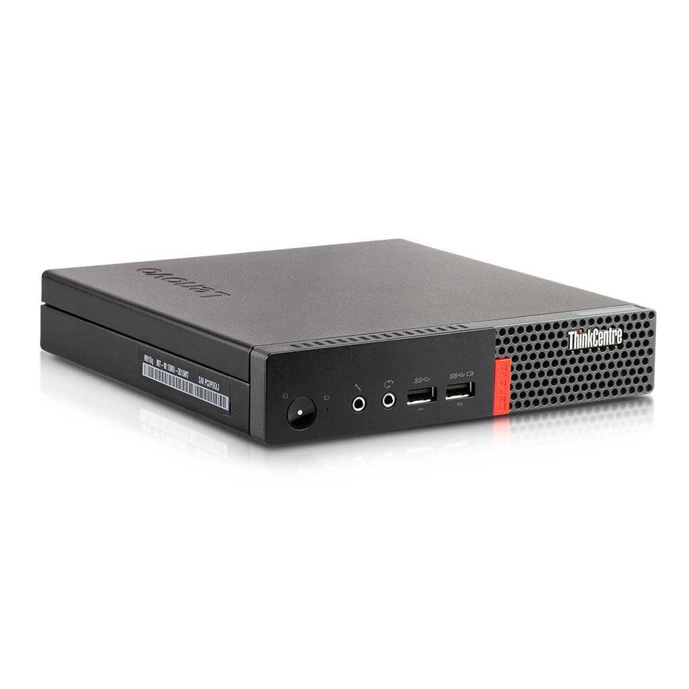 Lenovo ThinkCentre M910q (Refurbished) Tiny Mini PC (i5 6500T 2.5GHz, 8GB, 256GB SSD NVMe, HD Graphics 530) + Win 10