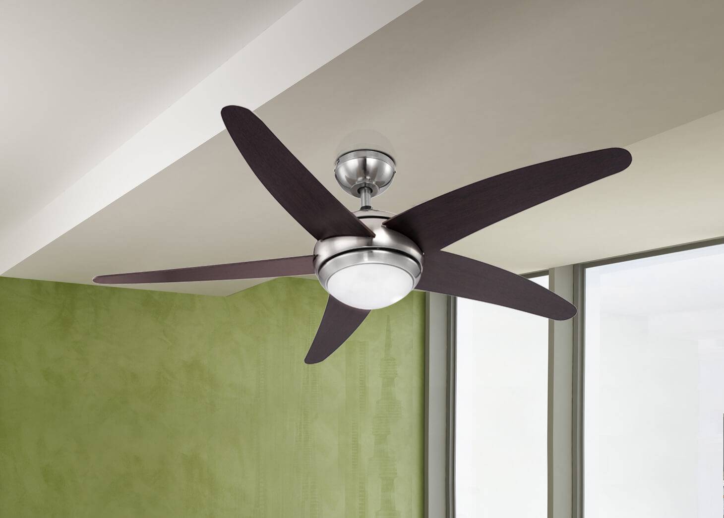 Deckenventilator Fabiola mit Licht und Fernbedienung
