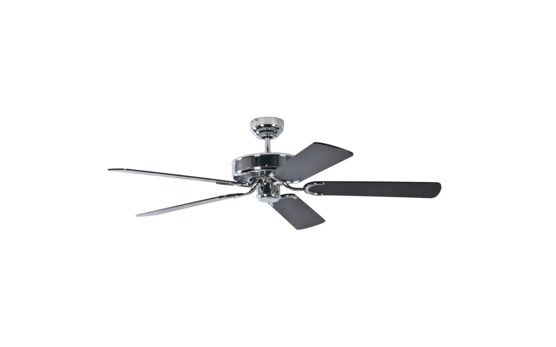 Deckenventilator Potkuri Stahl / Schwarz