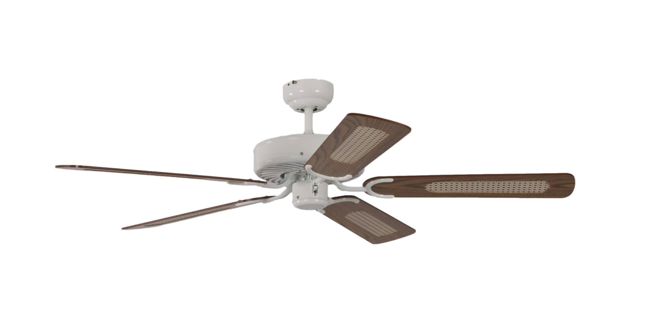 Deckenventilator Potkuri Weiß 132 cm