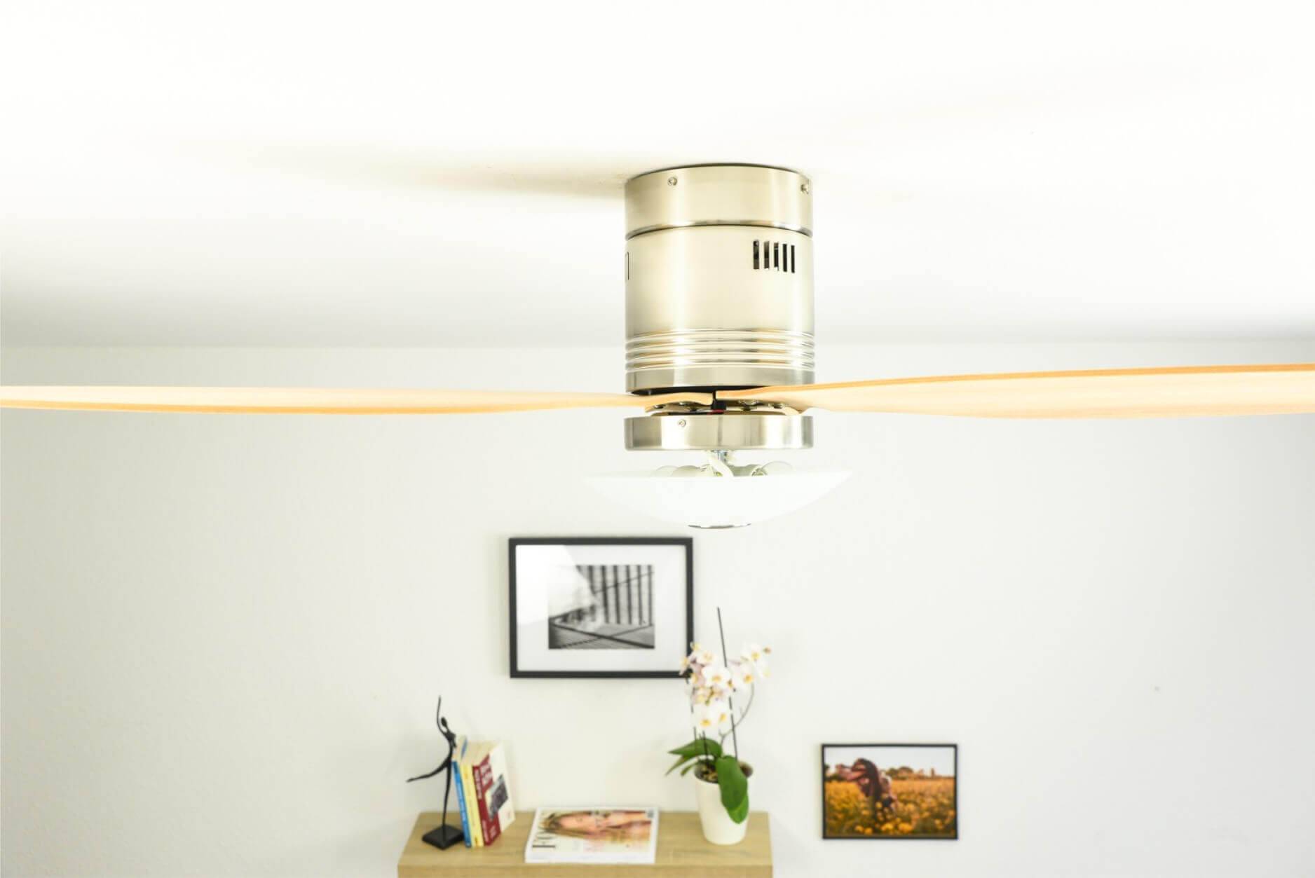 Deckenventilator Aero 132 cm mit Licht & Fernbedienung