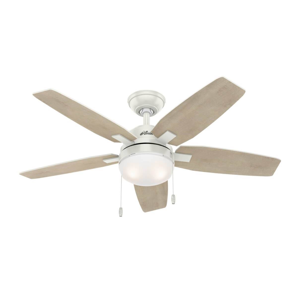 Deckenventilator Arcot Weiß 117 cm mit Licht