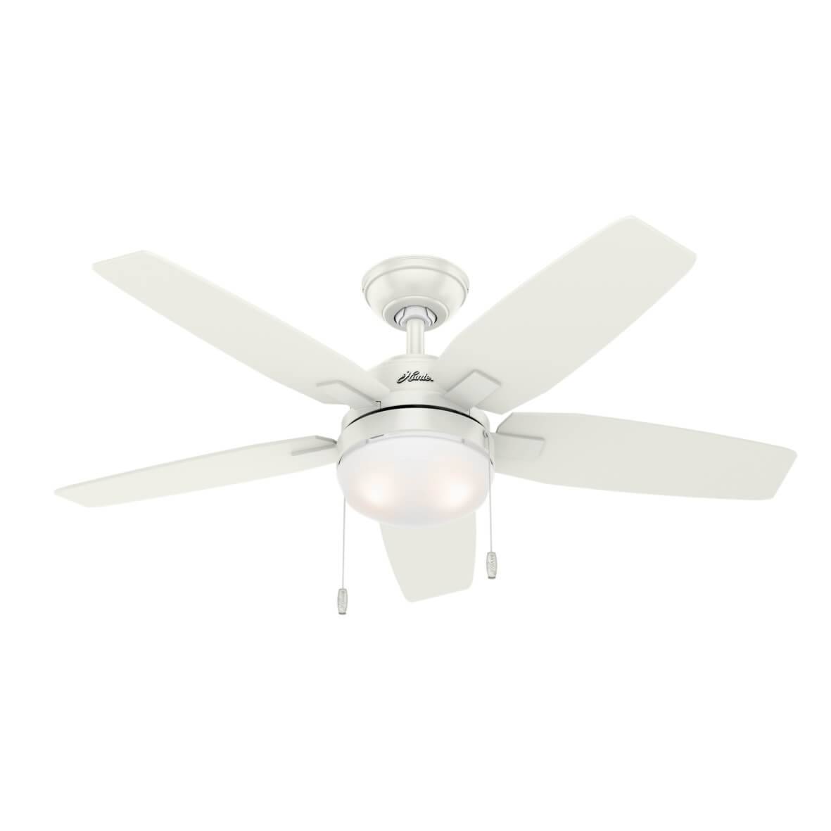 Deckenventilator Arcot Weiß 117 cm mit Licht