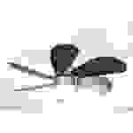 Deckenventilator Turbo Swirl Chrom 76 cm mit Licht
