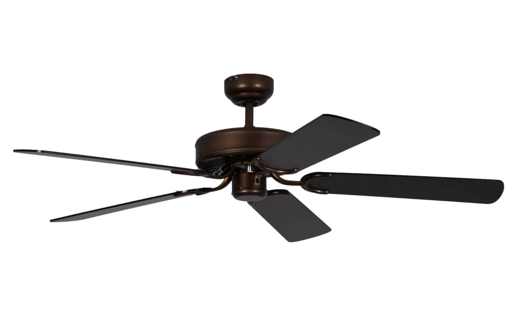 Deckenventilator Potkuri gealterte Bronze 132 cm