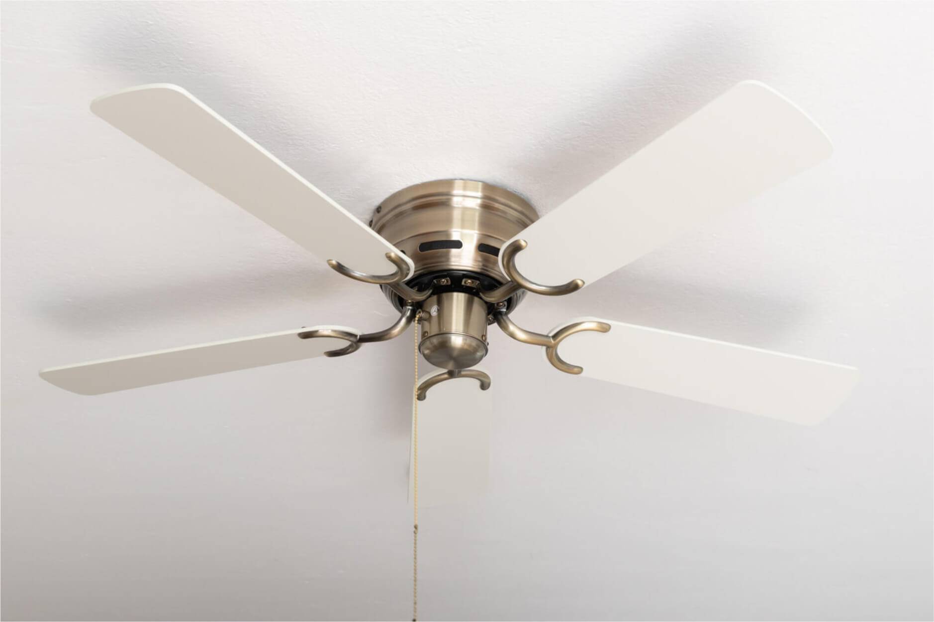 Deckenventilator Kisa Deluxe MA Weiß / Ahorn