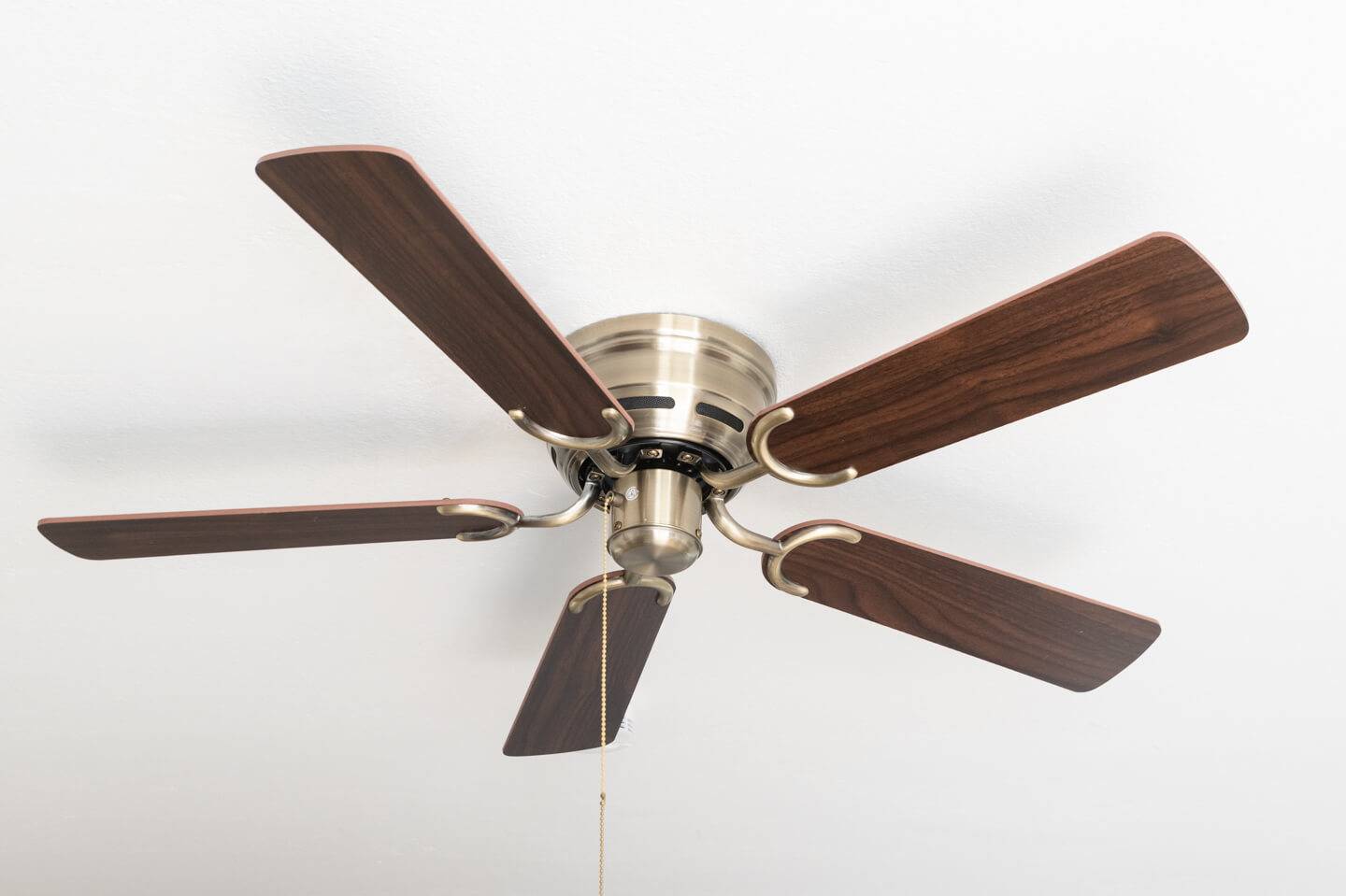 Deckenventilator Kisa Deluxe MA Rosenholz / Walnuss