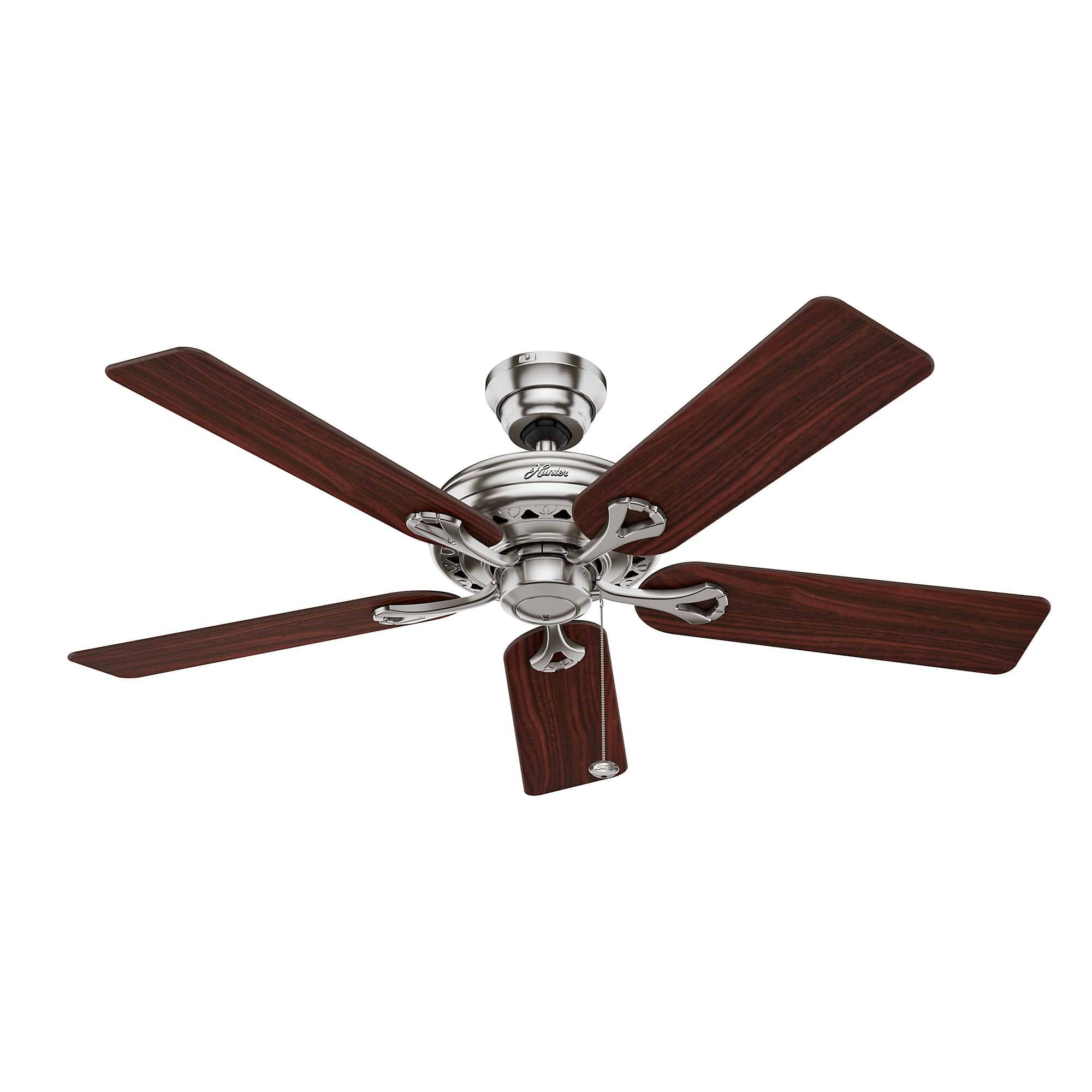 Deckenventilator Savoy Nickel gebürstet