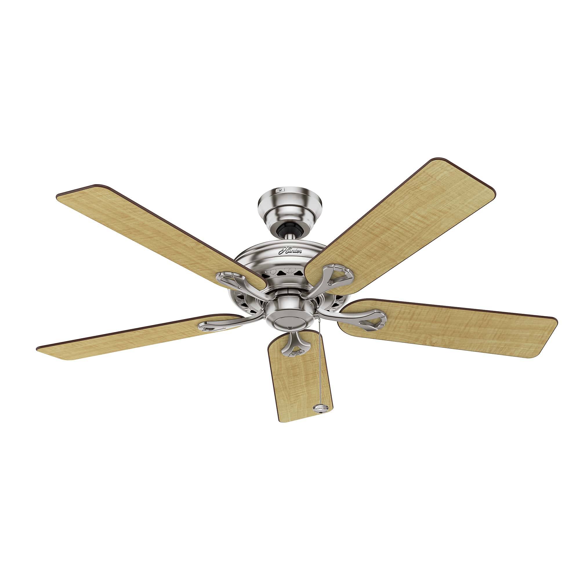 Deckenventilator Savoy Nickel gebürstet
