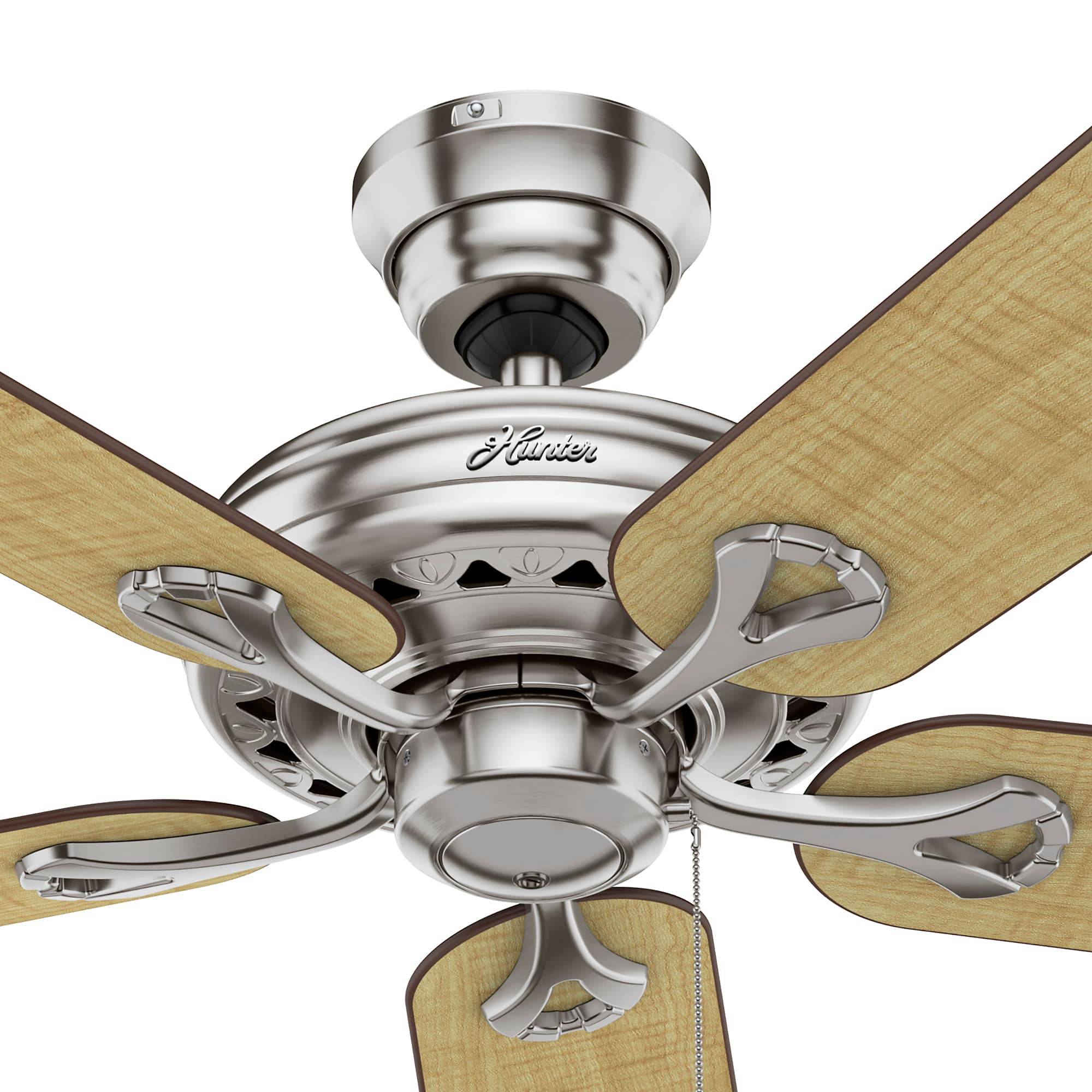 Deckenventilator Savoy Nickel gebürstet