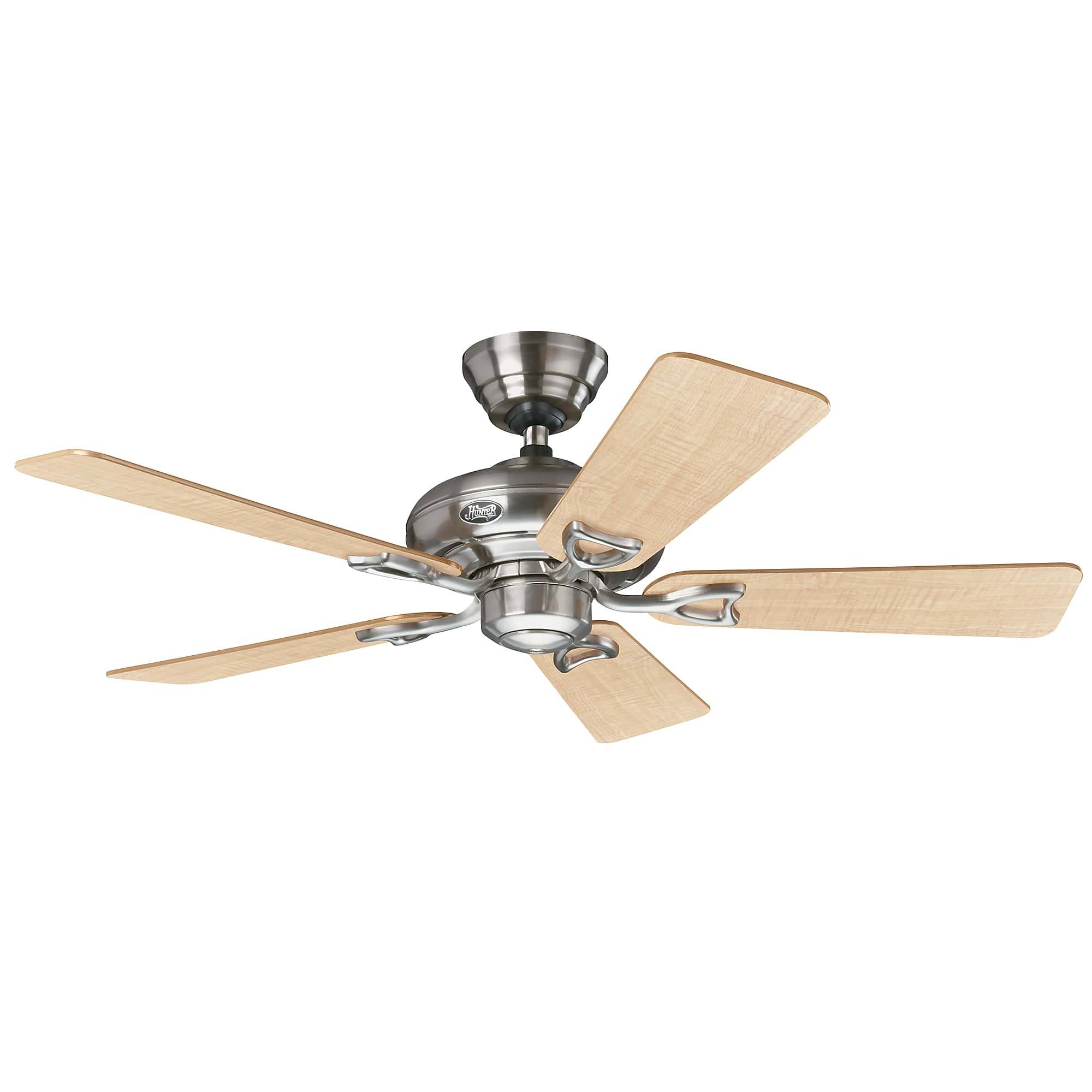 Deckenventilator Seville II 112 cm Nickel mit Zugkette