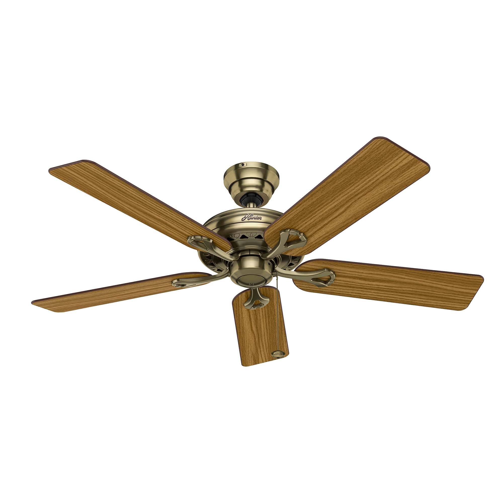 Deckenventilator Savoy Messing antik