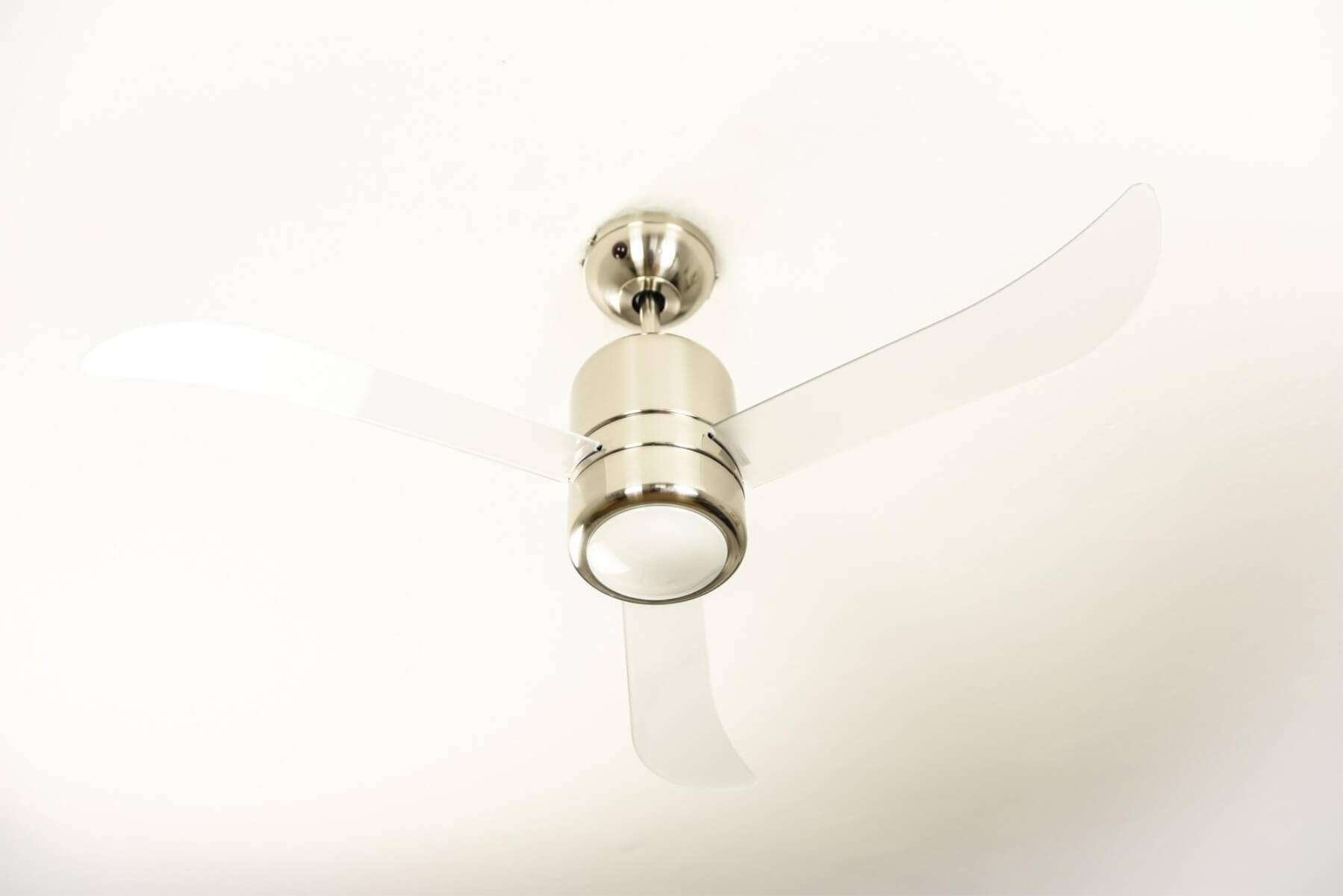 Deckenventilator Loft Transparent 112 cm mit Licht