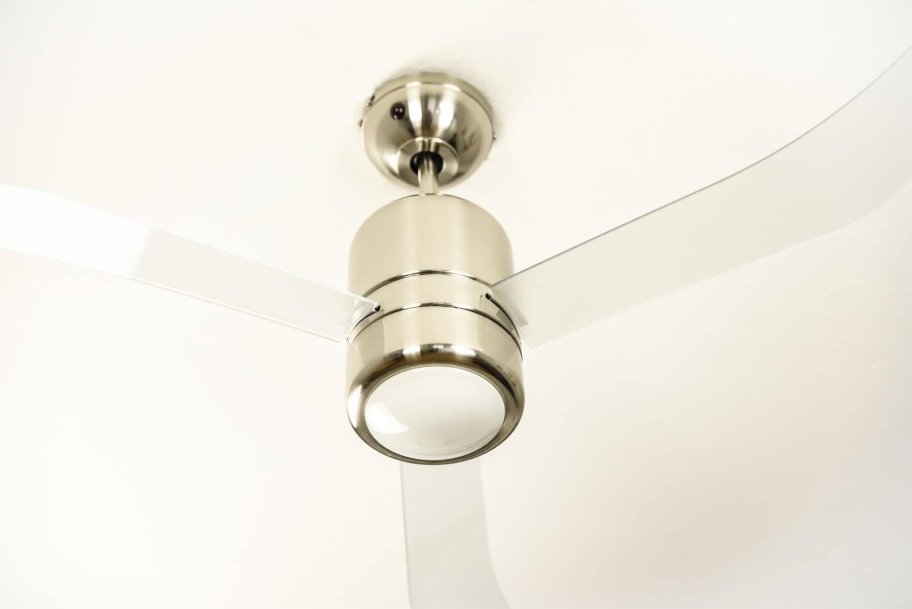 Deckenventilator Loft Transparent 112 cm mit Licht