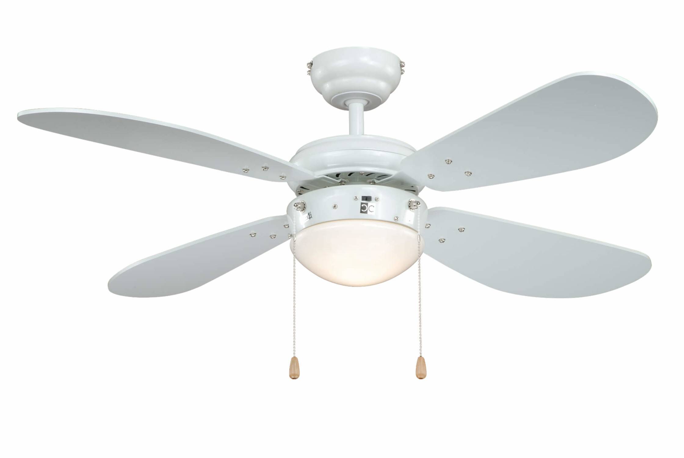 Deckenventilator Classic 105 cm Weiß
