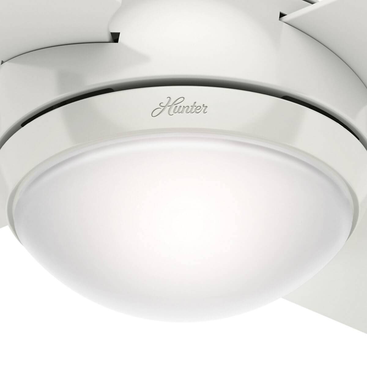 Deckenventilator Sonic Weiß mit Licht & Fernbedienung