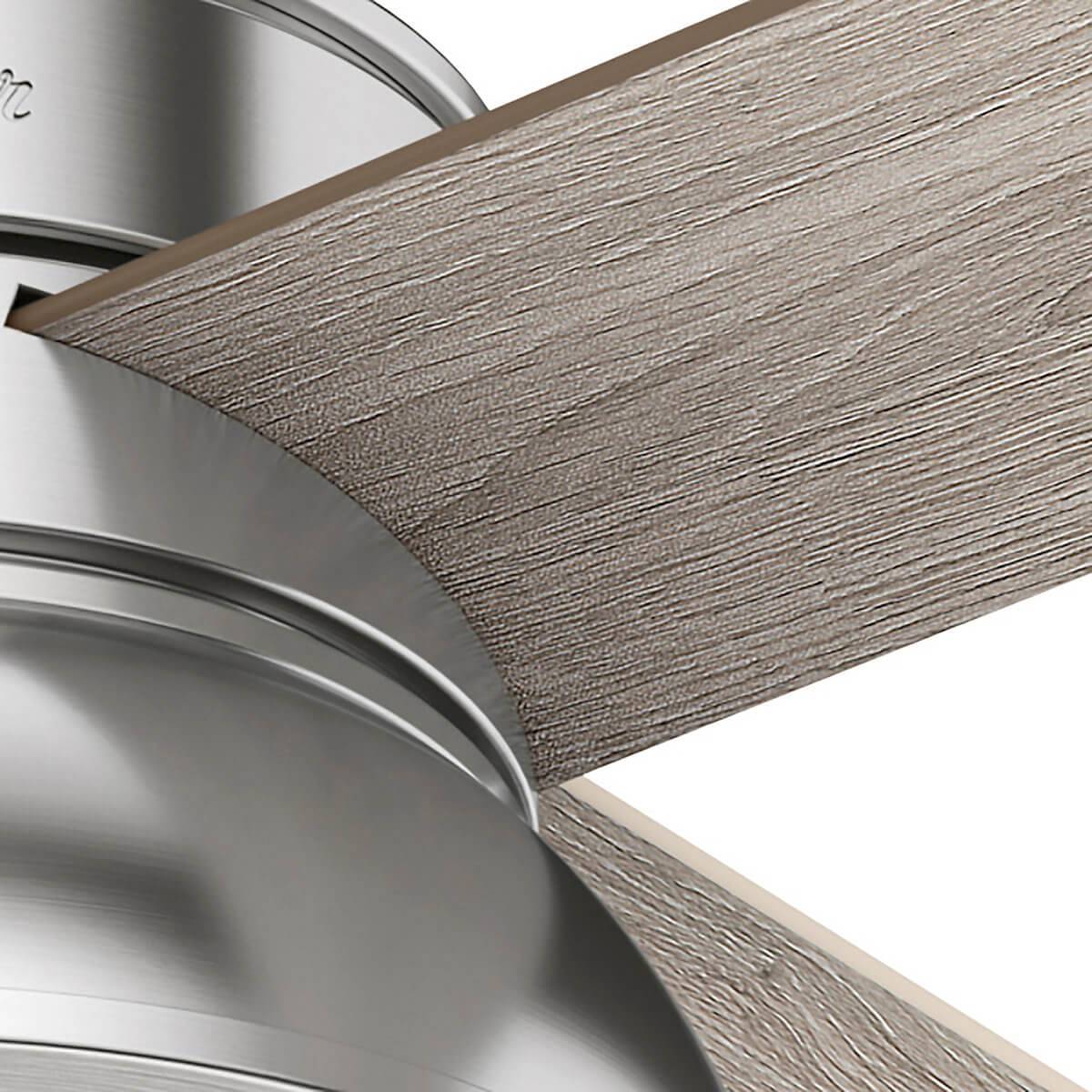 Deckenventilator Loki Nickel mit Licht & Fernbedienung