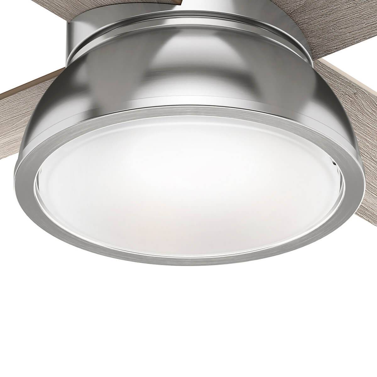 Deckenventilator Loki Nickel mit Licht & Fernbedienung