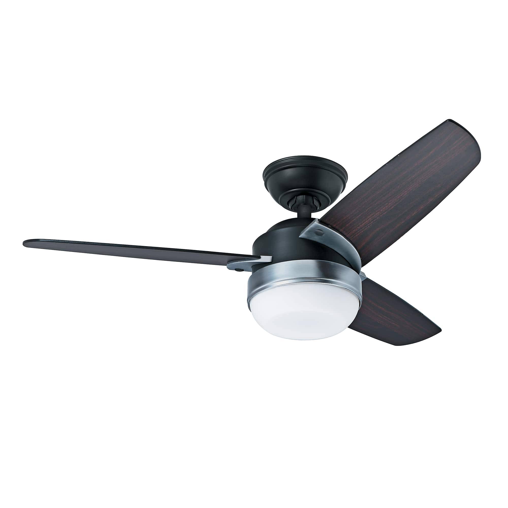 Deckenventilator Hunter Nova 107 Schwarz mit Licht