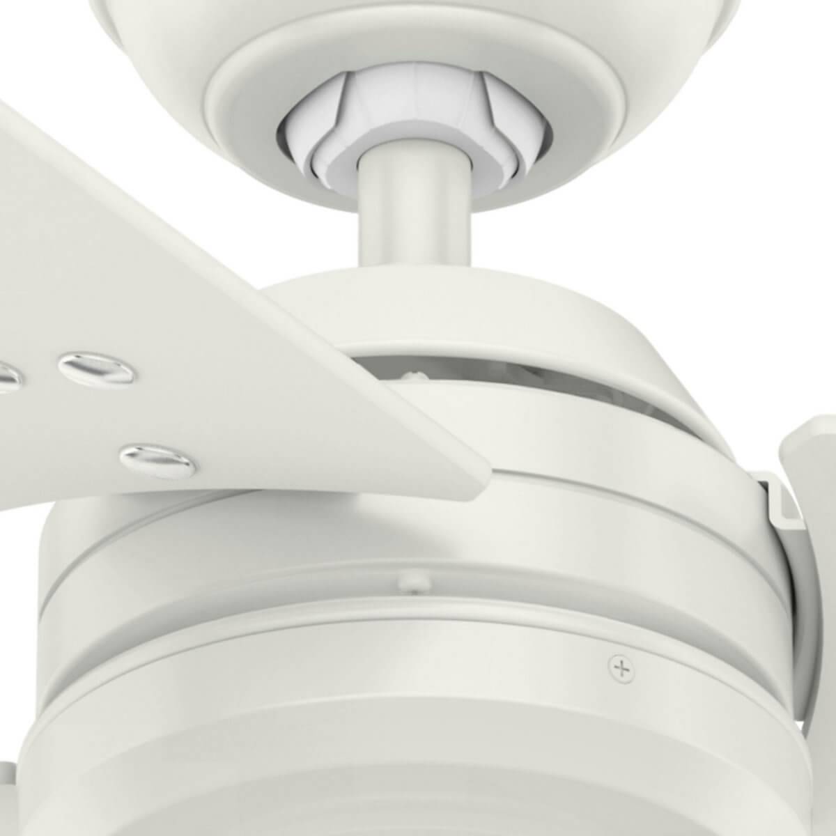 Deckenventilator Protos Weiß 132 cm mit Wandschalter