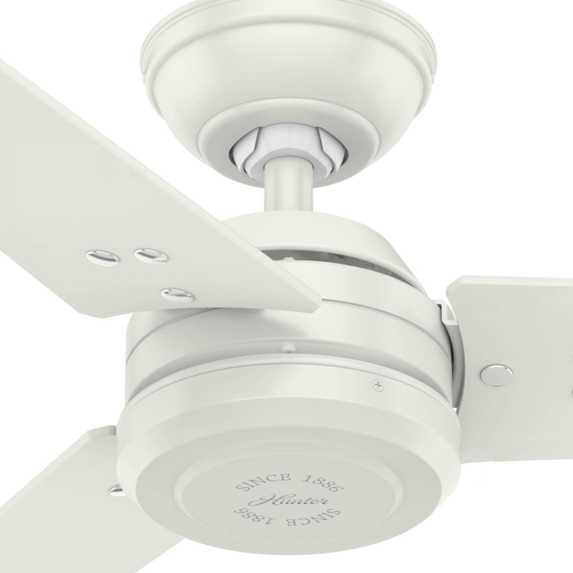 Deckenventilator Protos Weiß 132 cm mit Wandschalter