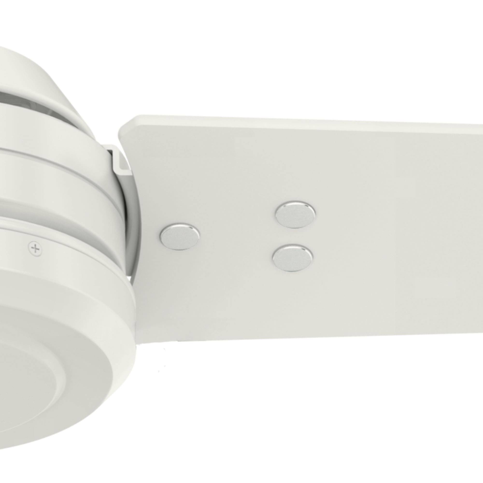 Deckenventilator Protos Weiß 132 cm mit Wandschalter
