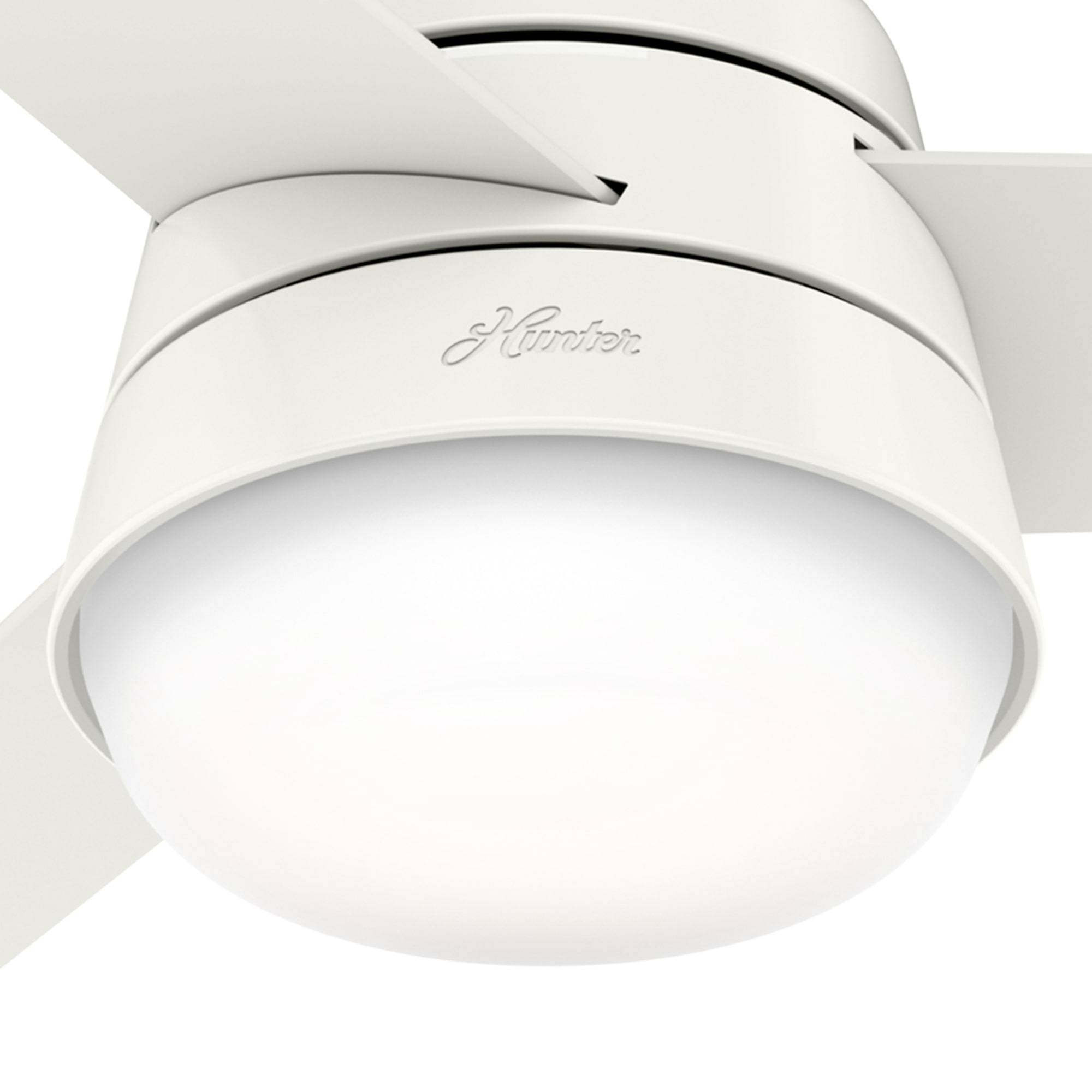 Deckenventilator Finley S Weiß mit Licht & Fernbedienung