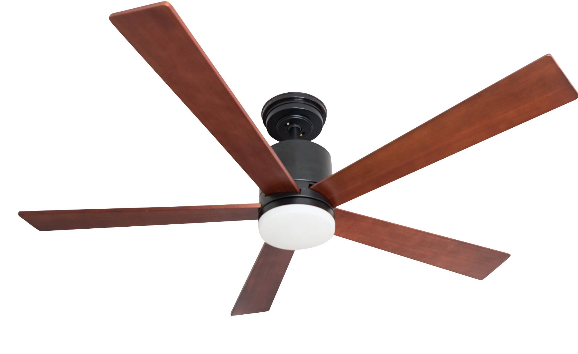DC Deckenventilator Tibu Schwarz 132 mit LED