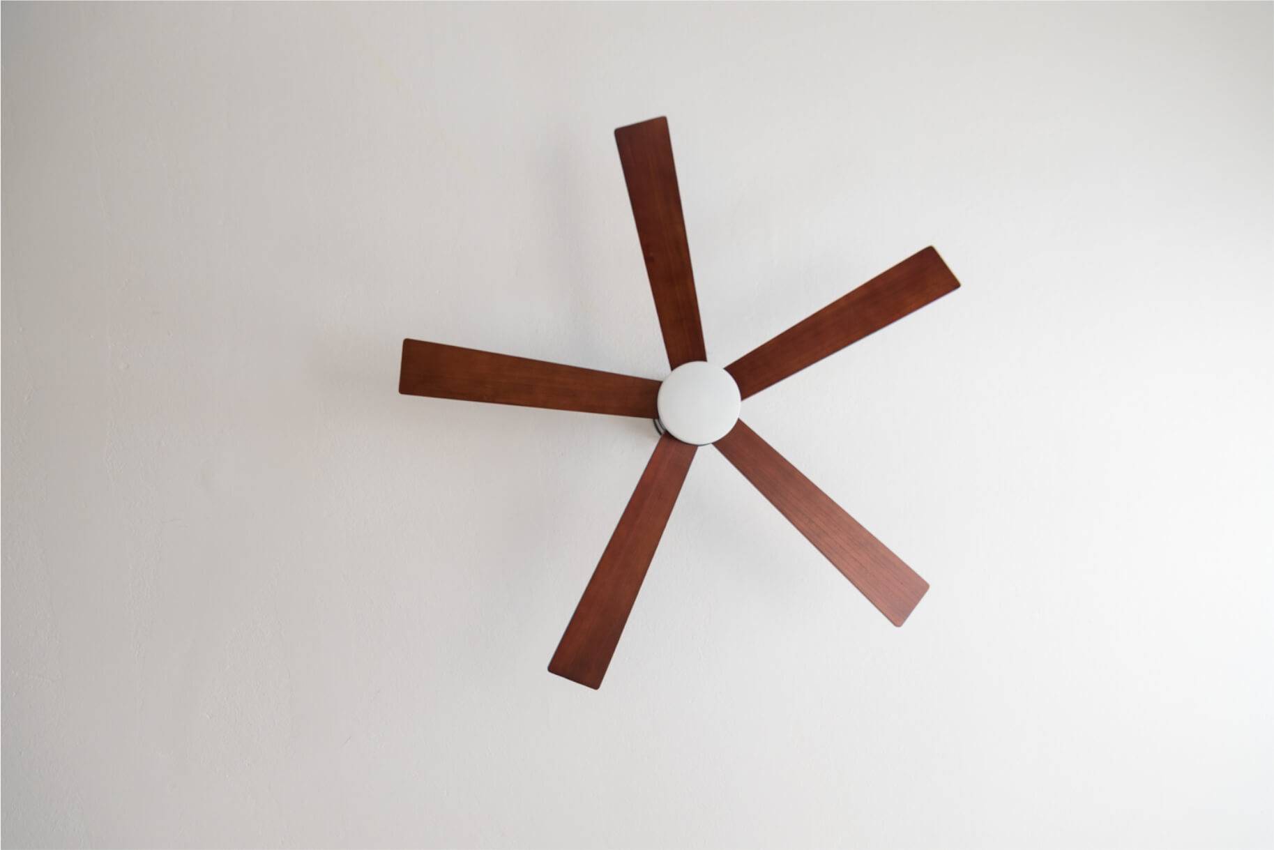 DC Deckenventilator Tibu Schwarz 132 mit LED