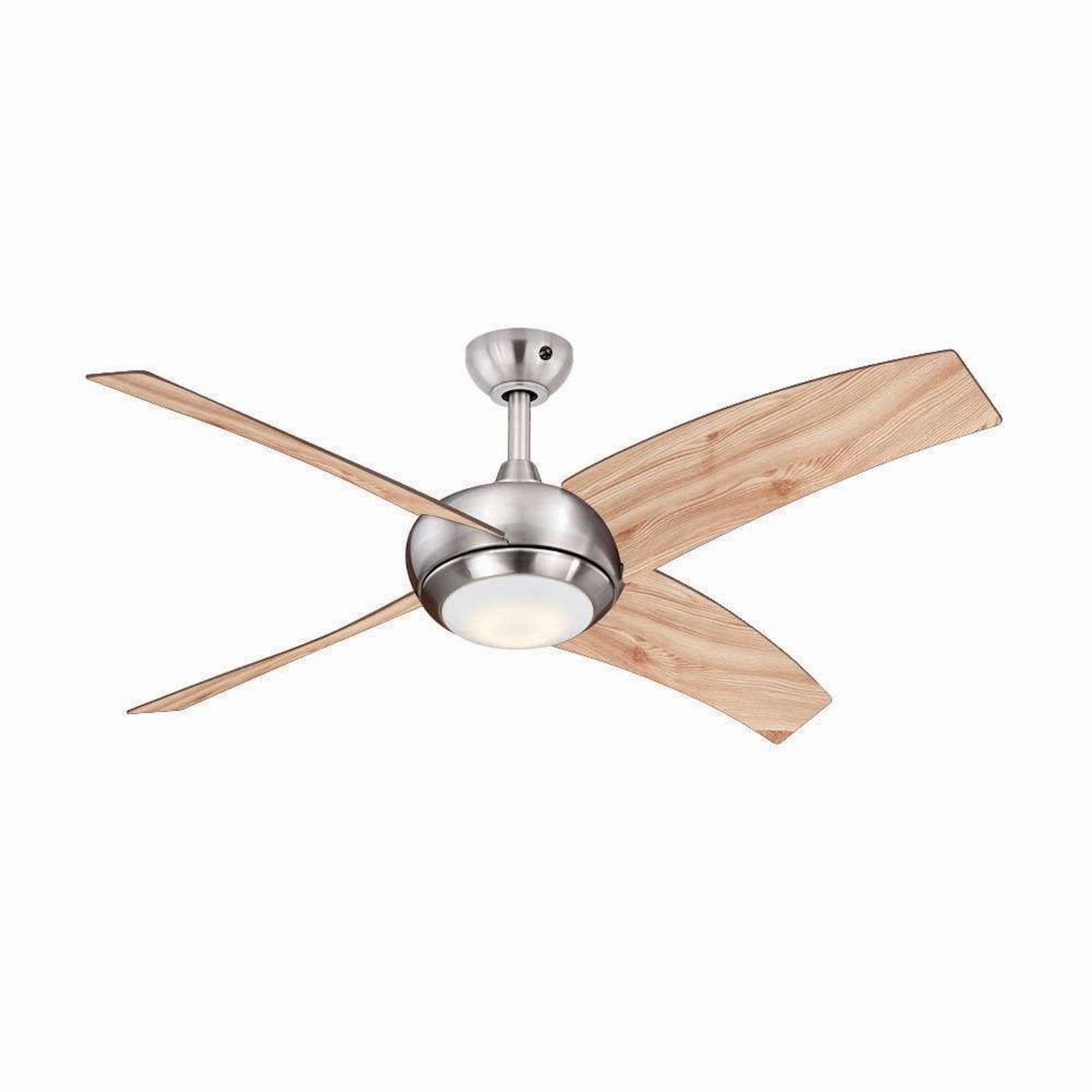 Deckenventilator Borealis Pinie mit LED Leuchte
