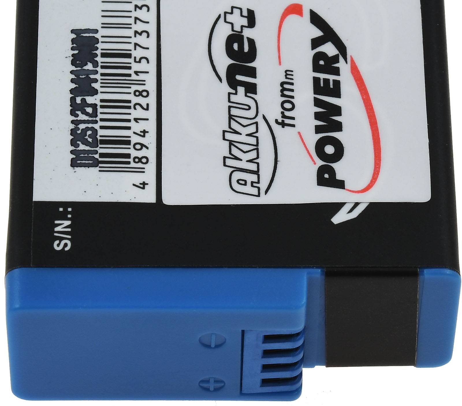 Powery Akku kompatibel mit GoPro Typ SPBL1B, 3,85V, Li-Ion